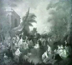 Les Baigneuses by Jean-Baptiste Pater