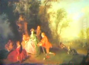 L'amour Couronne by Jean-Baptiste Pater