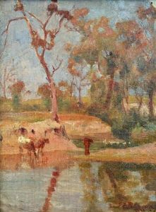 Sunny Day In Victoria by John Ford Paterson