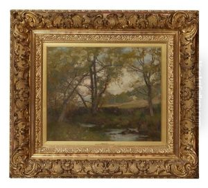 A Woodland Stream by James Paterson