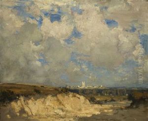 Richmond, Yorkshire From Hudswell by James Paterson
