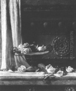 Still Life With White Roses