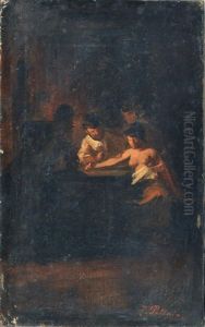 La Visita by Teofilo Patini
