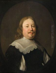 Portrait D'un Gentilhomme, De Trois-quarts, Tourne Vers La Droite by Hendrick Bloemaert