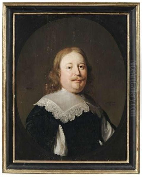 Portrait Of A Gentleman In Three Quarter View To The Right - view 1