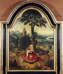 Le Repos Pendant La Fuite En Egypte by Joachim Patinir