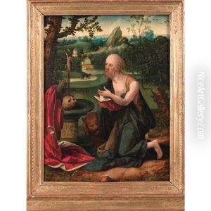 Saint Jerome by Joachim Patinir