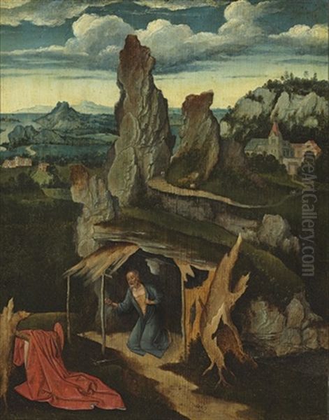 Saint Jerome In The Wilderness - view 1