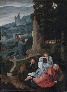 The Agony In The Garden by Joachim Patinir