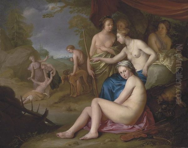 Diana And Callisto - view 1