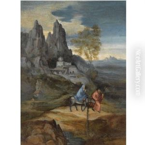 The Flight Into Egypt by Joachim Patinir