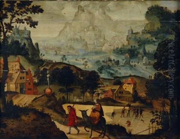 The Flight Into Egypt - view 1
