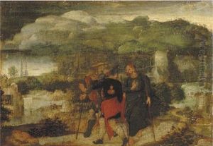 Christ On The Road To Emmaus