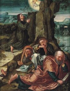 Christus Am Olberg by Joachim Patinir