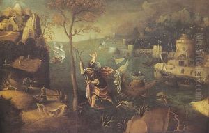Saint Christophe by Joachim Patinir