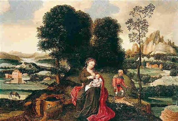 The Rest On The Flight Into Egypt - view 1