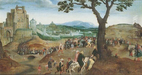 Landscape With The Procession To Calvary - view 1