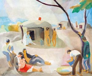 Sunny Day, 1932 by Karoly Patko