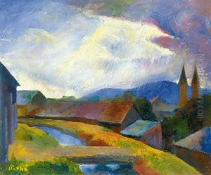 Landscape by Karoly Patko