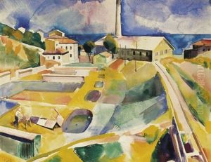 Olasz Taj (italian Landscape) by Karoly Patko