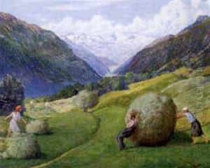Einbringen Der Heuernte by Remo Patocchi