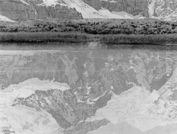 Spiegelung In Einem Bergsee - view 1