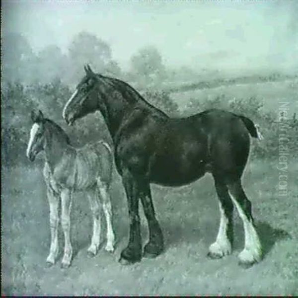 Princess With Foal At Foot - view 1