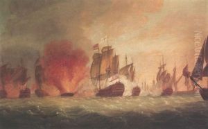 The Battle Of Cape St. Vincent Jan.16th, 1780