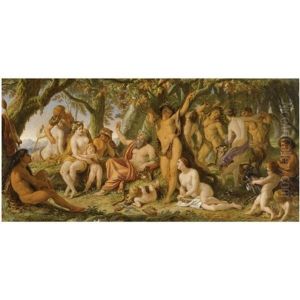 Song Of Silenus by Sir Joseph Noel Paton