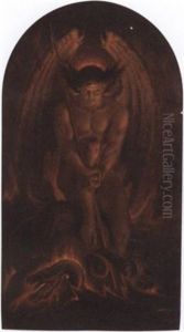 The Adversary: Where Their Worm Dieth Not, And The Fire Is Not Quenched by Sir Joseph Noel Paton