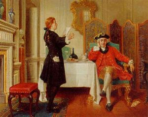 The Poet's Patron by Sir Joseph Noel Paton