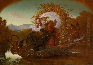 Cymochles And Phaedra Crossing The Idle Lake In An Enchanted Boat