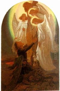 Christian At The Foot Of The Cross by Sir Joseph Noel Paton