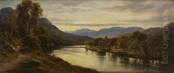 On The Tay At Murthly - view 1
