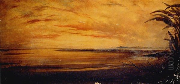 Sunset At Lowtide - view 1