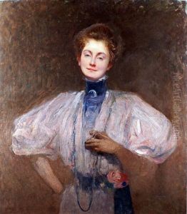 Portrait De Femme by Jean Patricot