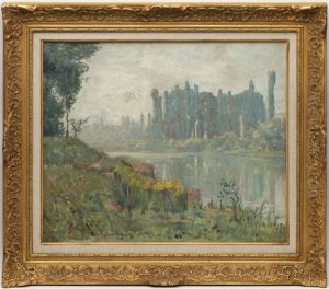 Paysage Fluvial by Emile Patru