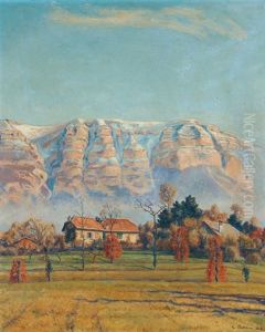Le Saleve En Automne