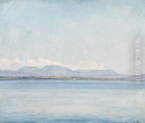 Seelandschaft Mit Gebirgskette Seelandschaft Mit Gebirgskette