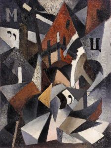 Cubo-futurist Townscape Cubo-futurist Townscape