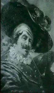 Autoportrait En Costume Flamand by Louis Patru