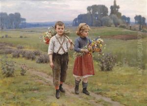Kinder Am Heimweg
