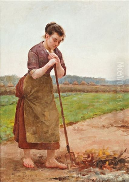 Femme Au Champ - view 1
