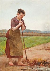Femme Au Champ
