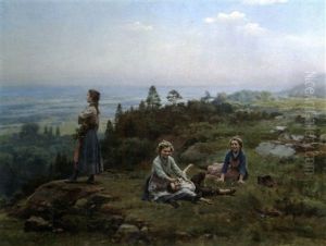 Jeux D'enfants Dans La Prairie
