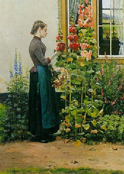 Tending The Roses - view 1