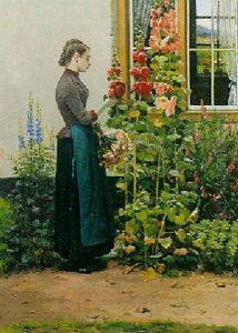 Tending The Roses by Cesar Pattein