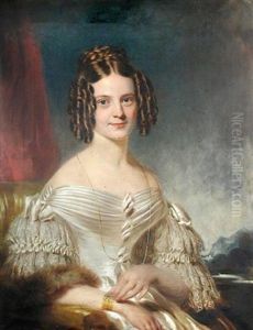 Portrait Of Amelia, Lady Banks, Wife Of Sir Edward Banks Portrait Of Amelia, Lady Banks, Wife Of Sir Edward Banks