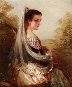 La Guitarrista by Alfred Fowler Patten
