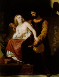 Der Maler Und Sein Modell by George Patten